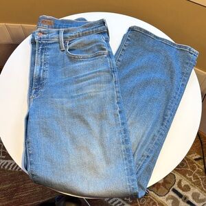 MOTHER jeans the rambler zip flood size 29